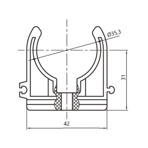 Крепеж PPR Thermo Alliance 32