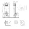 Готовое решение Qtap для ванной комнаты: подвесной унитаз  Swan Ultra Quiet 485x360x320 + комплект инсталляции Nest 4 в 1 (круглая клавиша Matt Black)