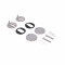 Сиденье для унитаза Qtap Tern 420х340х35 мм, Matt Black, с микролифтом, Slim Duroplast, Quick Release QT99HY2322MB