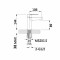 Смеситель для раковины Lidz Latwa 001 (k35) LDLAT001WHI45423 White