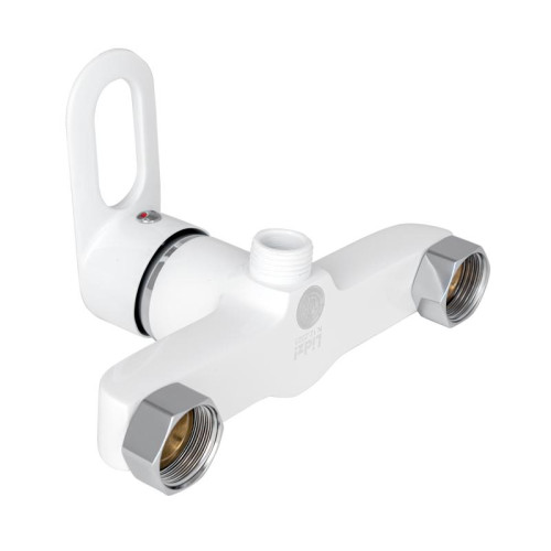 Смеситель для душа Lidz Latwa 010 (с душевым гарнитуром) (k40) LDLAT010WHI45426 White Смеситель для душа Lidz Latwa 010 (с душевым гарнитуром) (k40) LDLAT010WHI45426 White