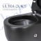 Унитаз подвесной Qtap Taurus безободковый с сиденьем Soft-close QT2433084EUQMB