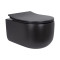 Унитаз подвесной Qtap Taurus безободковый с сиденьем Soft-close QT2433084EUQMB