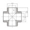 Крестовина PPR Thermo Alliance 32 Крестовина PPR Thermo Alliance 32