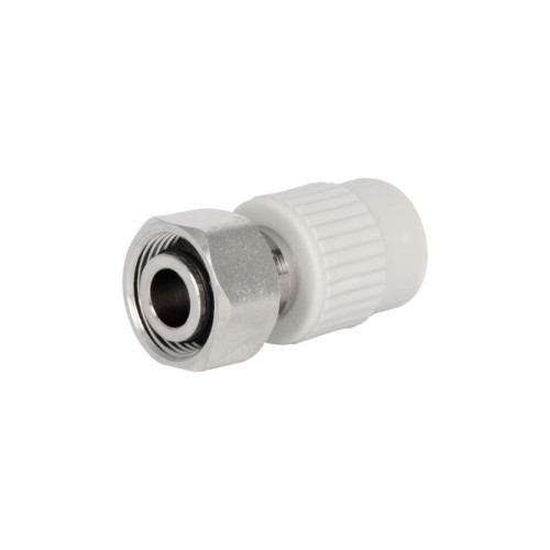 Муфта под Евроконус PPR с накидной гайкой Thermo Alliance 20х3/4