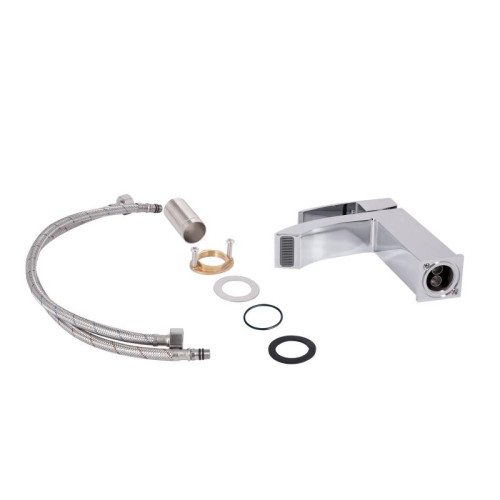 Смеситель для раковины Qtap Swan Cascada QTSWA270CRM45564 Chrome Смеситель для раковины Qtap Swan Cascada QTSWA270CRM45564 Chrome