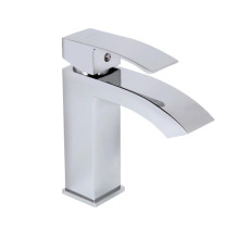 Смеситель для раковины Qtap Swan Cascada QTSWA270CRM45564 Chrome Смеситель для раковины Qtap Swan Cascada QTSWA270CRM45564 Chrome