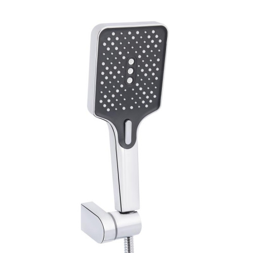 Смеситель для ванны Qtap Swan Cascada с поворотным изливом (c душевым гарнитуром) QTSWA260CRM45565 Chrome