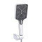 Смеситель для ванны Qtap Swan Cascada с поворотным изливом (c душевым гарнитуром) QTSWA260CRM45565 Chrome