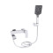 Смеситель для ванны Qtap Swan Cascada с поворотным изливом (c душевым гарнитуром) QTSWA260CRM45565 Chrome