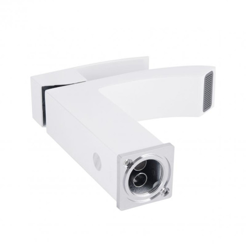 Смеситель для раковины Qtap Swan Cascada QTSWA270CRW45568 Chrome/White