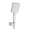 Смеситель для ванны Qtap Swan Cascada с поворотным изливом (c душевым гарнитуром) QTSWA260CRW45569 Chrome/White