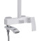Душевая система универсальная Qtap Swan Cascada на три потребителя (с изливом) QTSWA111CRW45570 Chrome/White Душевая система универсальная Qtap Swan Cascada на три потребителя (с изливом) QTSWA111CRW45570 Chrome/White