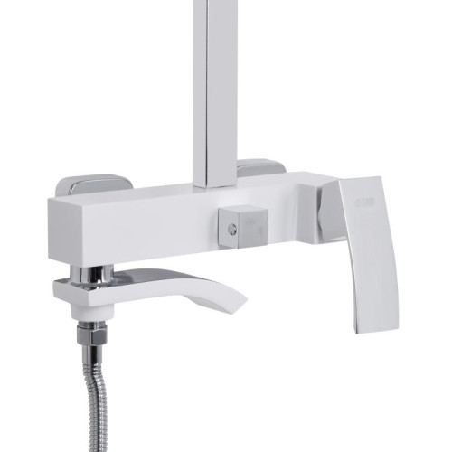 Душевая система универсальная Qtap Swan Cascada на три потребителя (с изливом) QTSWA111CRW45570 Chrome/White Душевая система универсальная Qtap Swan Cascada на три потребителя (с изливом) QTSWA111CRW45570 Chrome/White