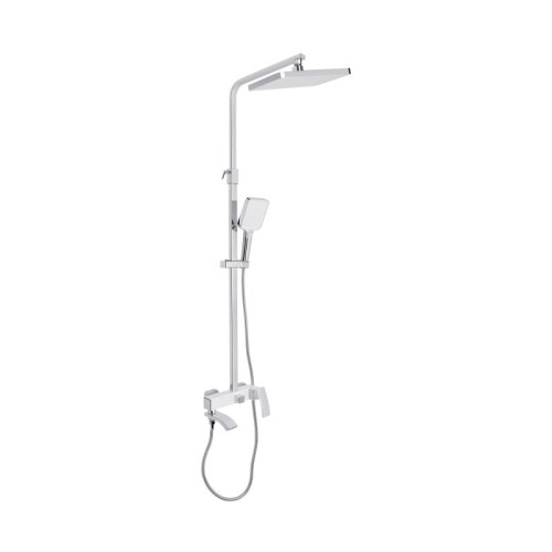 Душевая система универсальная Qtap Swan Cascada на три потребителя (с изливом) QTSWA111CRW45570 Chrome/White Душевая система универсальная Qtap Swan Cascada на три потребителя (с изливом) QTSWA111CRW45570 Chrome/White
