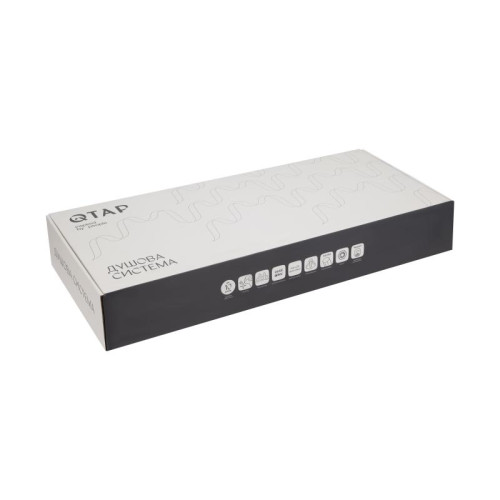 Душевая система универсальная Qtap Presto на три потребителя (с изливом) QTPRE111CRM45575 Chrome Душевая система универсальная Qtap Presto на три потребителя (с изливом) QTPRE111CRM45575 Chrome