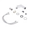 Смеситель для раковины Qtap Presto QTPRE270CRW45576 Chrome/White