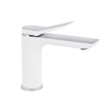 Смеситель для раковины Qtap Presto QTPRE270CRW45576 Chrome/White Смеситель для раковины Qtap Presto QTPRE270CRW45576 Chrome/White