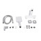 Смеситель для ванны Qtap Presto (c душевым гарнитуром) QTPRE259CRW45579 Chrome/White