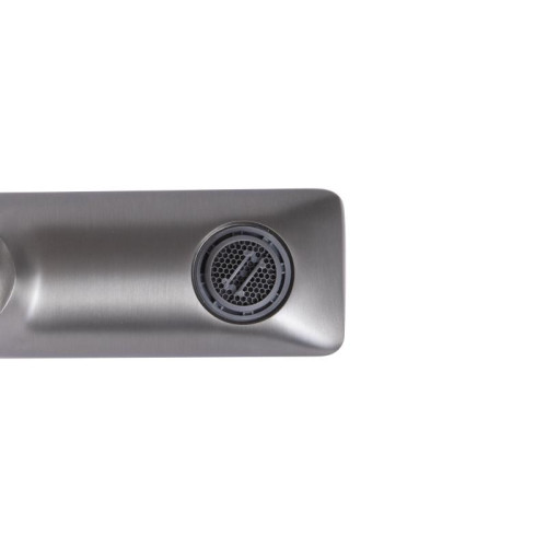 Смеситель для ванны Qtap Presto (c душевым гарнитуром) QTPRE259GRP45584 Gunmetal Black