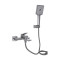 Смеситель для ванны Qtap Presto (c душевым гарнитуром) QTPRE259GRP45584 Gunmetal Black