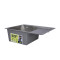 Мойка для кухни интегрированная Lidz Handmade H6350R крыло справа (LDH6350BRUR45587) Brushed Steel 3,0/1,0 мм