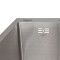 Мойка для кухни интегрированная Lidz Handmade H6350R крыло справа (LDH6350BRUR45587) Brushed Steel 3,0/1,0 мм