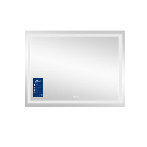 Зеркало Qtap Mideya (MI1) 900х700 с LED-подсветкой Touch, с антизапотеванием, с диммером QT2078NCF9070W Зеркало Qtap Mideya (MI1) 900х700 с LED-подсветкой Touch, с антизапотеванием, с диммером QT2078NCF9070W