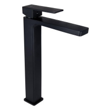 Смеситель для раковины Qtap Gemini высокий QTGEM269BLM45678 Black Matt Смеситель для раковины Qtap Gemini высокий QTGEM269BLM45678 Black Matt