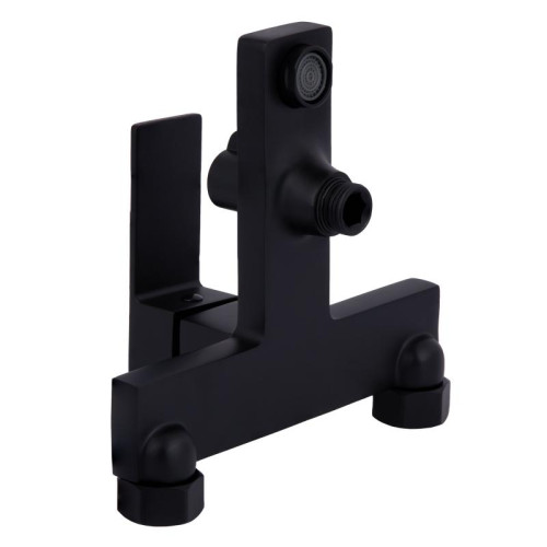 Смеситель для ванны Qtap Gemini (c душевым гарнитуром) QTGEM259BLM45682 Black Matt Смеситель для ванны Qtap Gemini (c душевым гарнитуром) QTGEM259BLM45682 Black Matt