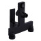 Смеситель для ванны Qtap Gemini (c душевым гарнитуром) QTGEM259BLM45682 Black Matt Смеситель для ванны Qtap Gemini (c душевым гарнитуром) QTGEM259BLM45682 Black Matt