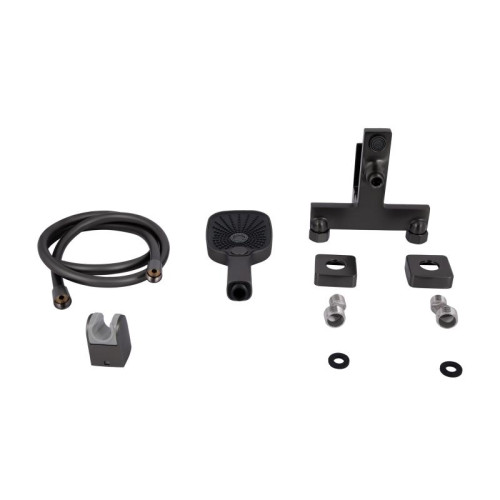 Смеситель для ванны Qtap Gemini (c душевым гарнитуром) QTGEM259GMB45684 Gunmetal Black PVD Смеситель для ванны Qtap Gemini (c душевым гарнитуром) QTGEM259GMB45684 Gunmetal Black PVD
