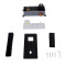 Смеситель для раковины Qtap Gemini скрытого монтажа QTGEM273BLM45694 Black Matt