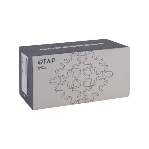 Смеситель для раковины Qtap Gemini скрытого монтажа QTGEM273BLM45694 Black Matt
