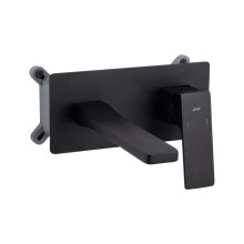 Смеситель для раковины Qtap Gemini скрытого монтажа QTGEM273BLM45694 Black Matt Смеситель для раковины Qtap Gemini скрытого монтажа QTGEM273BLM45694 Black Matt