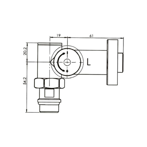 Комплект кранов Thermo Alliance Standart 1/2