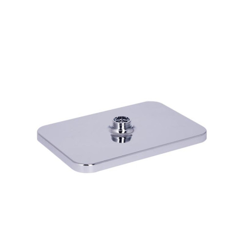 Лейка для верхнего душа Qtap Hlavova 260x180 мм прямоугольная QTHLA107CRM45785 Chrome/White