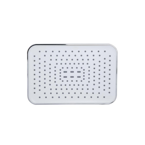 Лейка для верхнего душа Qtap Hlavova 260x180 мм прямоугольная QTHLA107CRM45785 Chrome/White