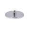 Лейка для верхнего душа Qtap Hlavova D 230 мм округлая QTHLA107CRM45787 Chrome/White