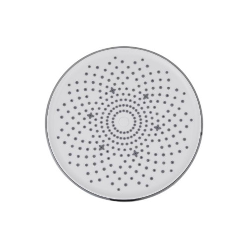 Лейка для верхнего душа Qtap Hlavova D 230 мм округлая QTHLA107CRM45787 Chrome/White