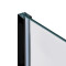 Душевая перегородка Qtap Walk-In Standard BLM201.C8 100х200 см, стекло Clear 8 мм, покрытие CalcLess