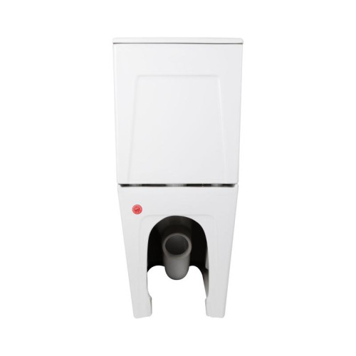 Унитаз напольный Qtap Tern Ultra Quiet безободковый с сиденьем Soft-Close QT17226003AW White