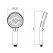 Лейка для ручного душа Qtap Rucni D 130 мм округлая QTRUC125BLM45951 Black Matt