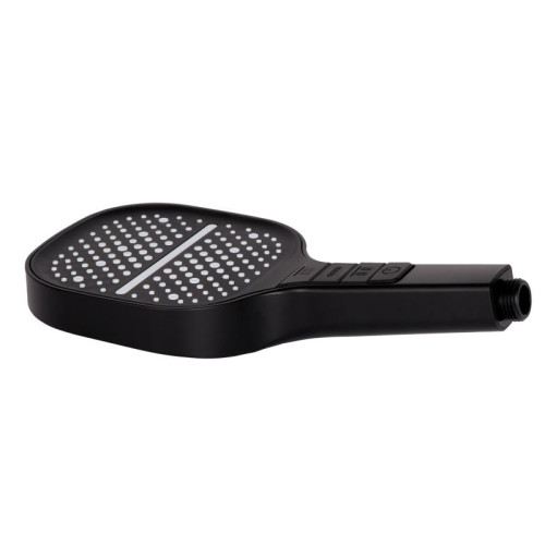 Лейка для ручного душа Qtap Rucni 130x130 мм QTRUC125BLM45957 Black Matt Лейка для ручного душа Qtap Rucni 130x130 мм QTRUC125BLM45957 Black Matt
