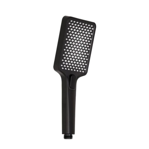 Лейка для ручного душа Qtap Rucni 140x95 мм прямоугольная QTRUC125BLM45959 Black Matt Лейка для ручного душа Qtap Rucni 140x95 мм прямоугольная QTRUC125BLM45959 Black Matt