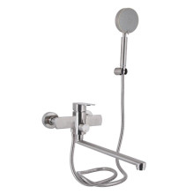 Смеситель для ванны Lidz Luna 005 (c душевым гарнитуром) (k35) LDLUN005NKS46093 Nickel Смеситель для ванны Lidz Luna 005 (c душевым гарнитуром) (k35) LDLUN005NKS46093 Nickel