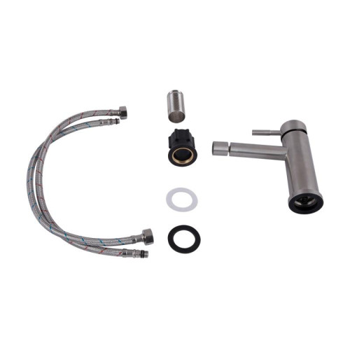 Смеситель для биде Lidz Aria 001AF (k35) LDARI001AFNKS46096 Nickel