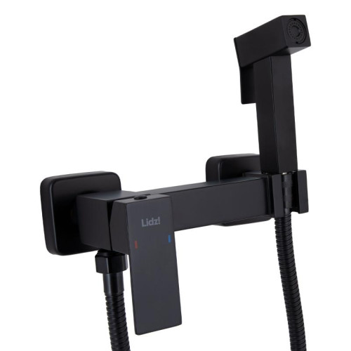 Набор для гигиенического душа Lidz Kubis 110 Black LDKUB110BLA46104 прямоугольный Набор для гигиенического душа Lidz Kubis 110 Black LDKUB110BLA46104 прямоугольный