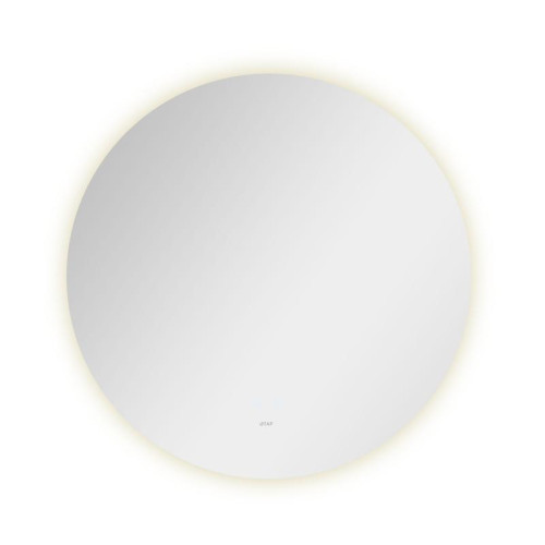 Зеркало Qtap Taurus R600 с LED-подсветкой Touch, с антизапотеванием, с диммером, рег. темп. цвета (3000-6500K) QT2478R607 Зеркало Qtap Taurus R600 с LED-подсветкой Touch, с антизапотеванием, с диммером, рег. темп. цвета (3000-6500K) QT2478R607