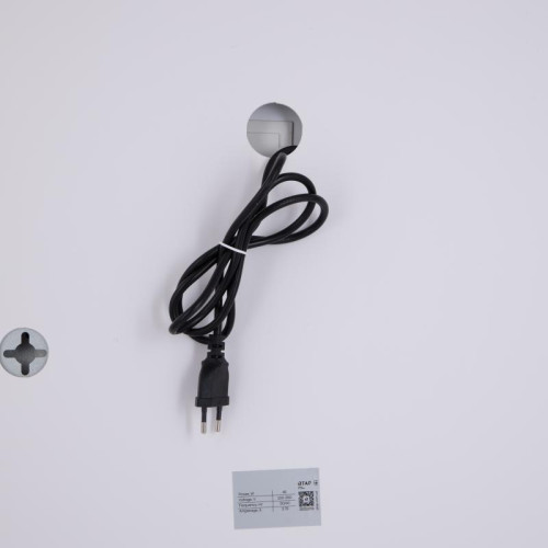 Зеркало Qtap Gemini 800х700 с LED-подсветкой Touch, с антизапотеванием, с диммером, рег. темп. цвета (3000-6500K) QT2578R8070